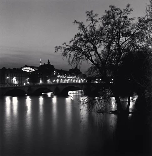 Cityscape Bridge Dramatic High Contrast Moody