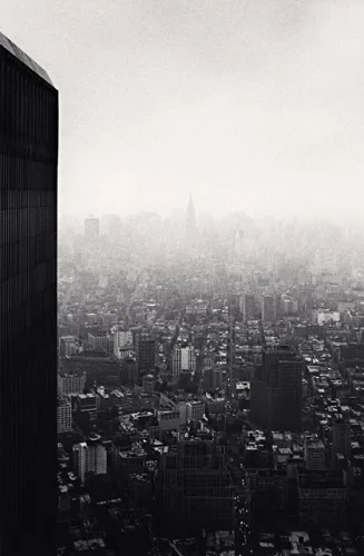 Cityscape Foggy Dramatic High Contrast Moody Atmospheric
