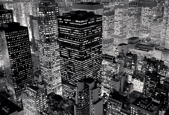 Cityscape High Contrast Dramatic Textured Atmospheric