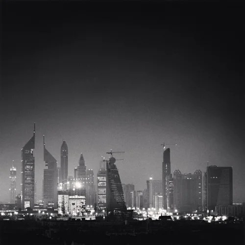 Cityscape High Contrast Dramatic Atmospheric