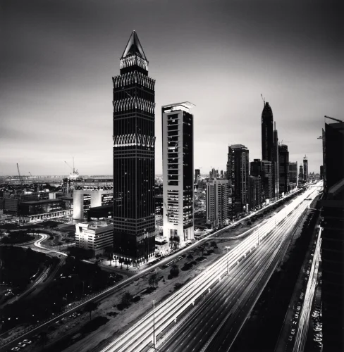Cityscape High Contrast Dramatic Textured Atmospheric