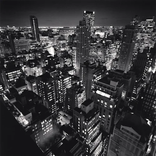 Cityscape High Contrast Dramatic Textured Mysterious