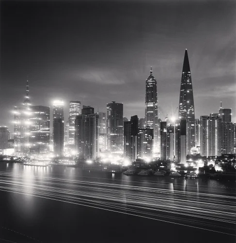 Cityscape High Contrast Dramatic Textured Mysterious