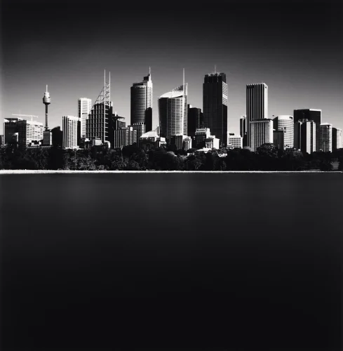 Cityscape High Contrast Dramatic Textured Moody