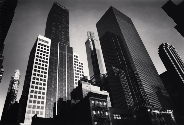 Cityscape High Contrast Dramatic Textured Moody