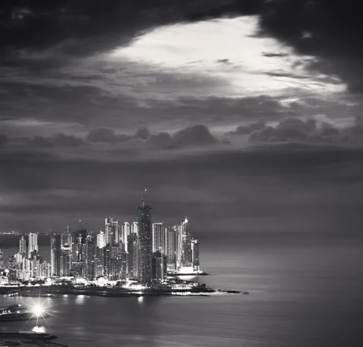Cityscape High Contrast Dramatic Atmospheric