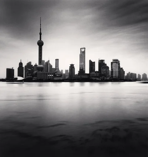 Cityscape High Contrast Dramatic Textured Atmospheric