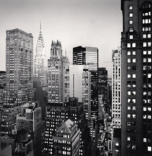 Cityscape High Contrast Dramatic Textured Atmospheric