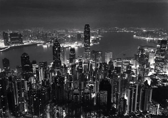 Cityscape High Contrast Dramatic Atmospheric