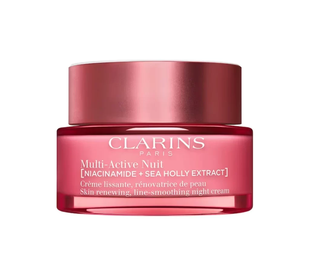 Clarins Night Cream Pink Red