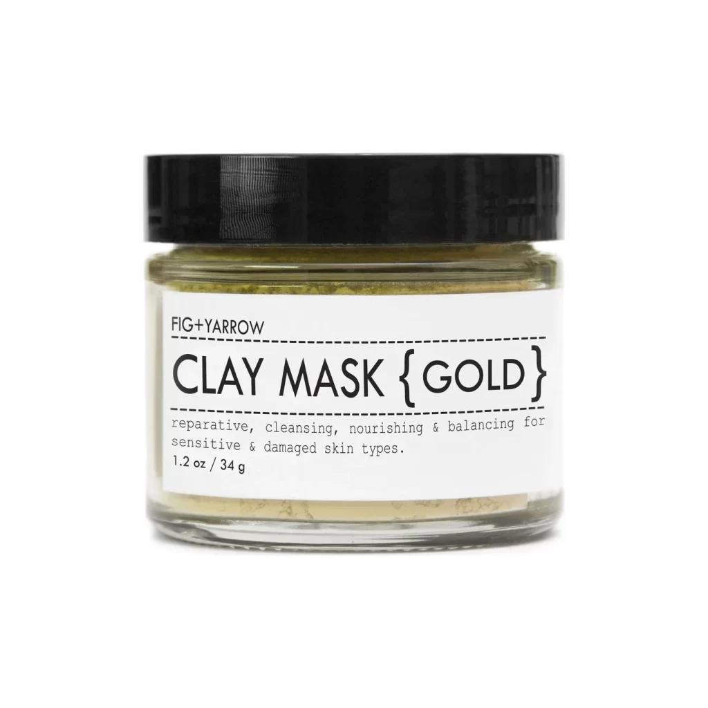 Clay Mask Gold Black White