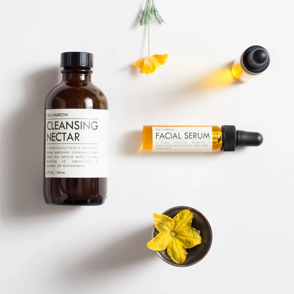 Fig Yarrow Cleansing Nectar Serum Packaging