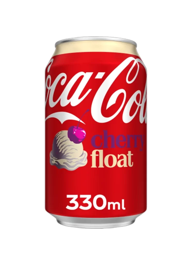 Coca-Cola Cherry Float Can Packaging 2