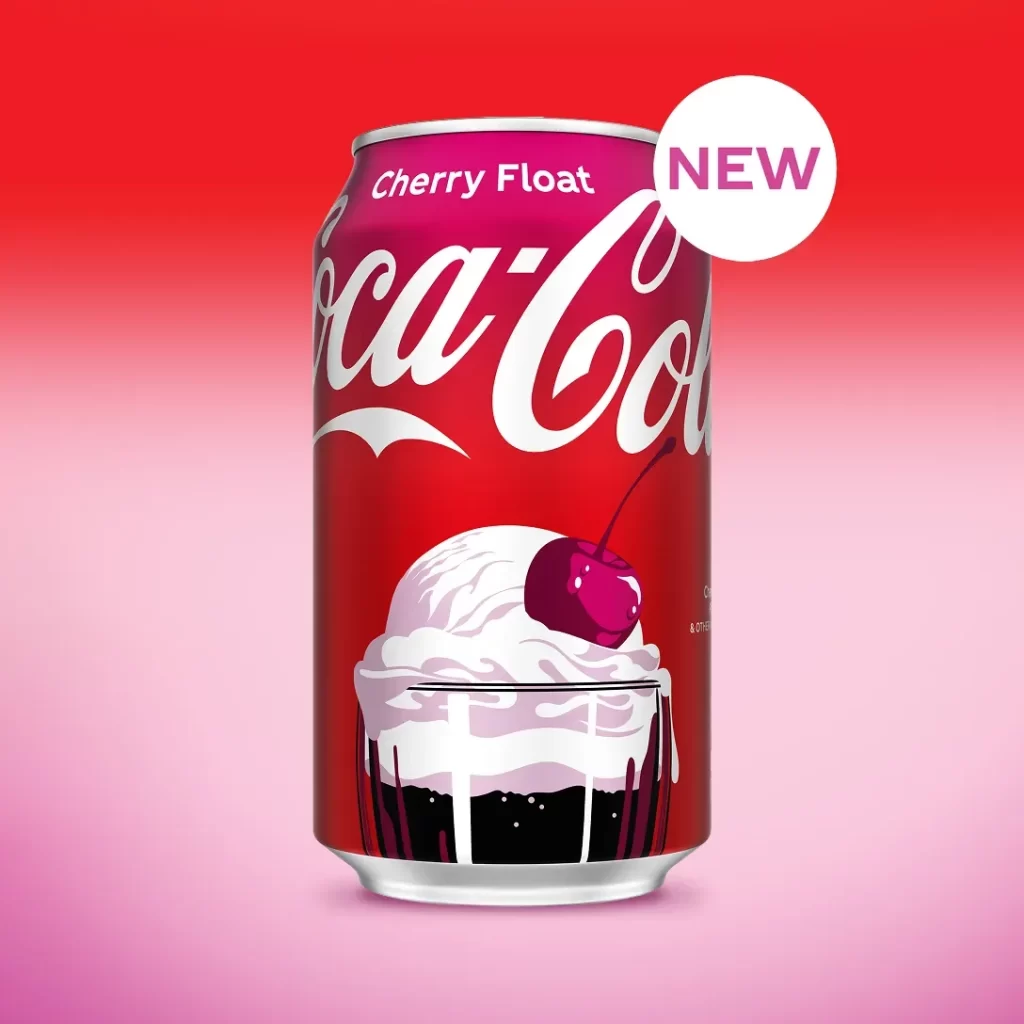 Coca-Cola Cherry Float Can Packaging 2 2