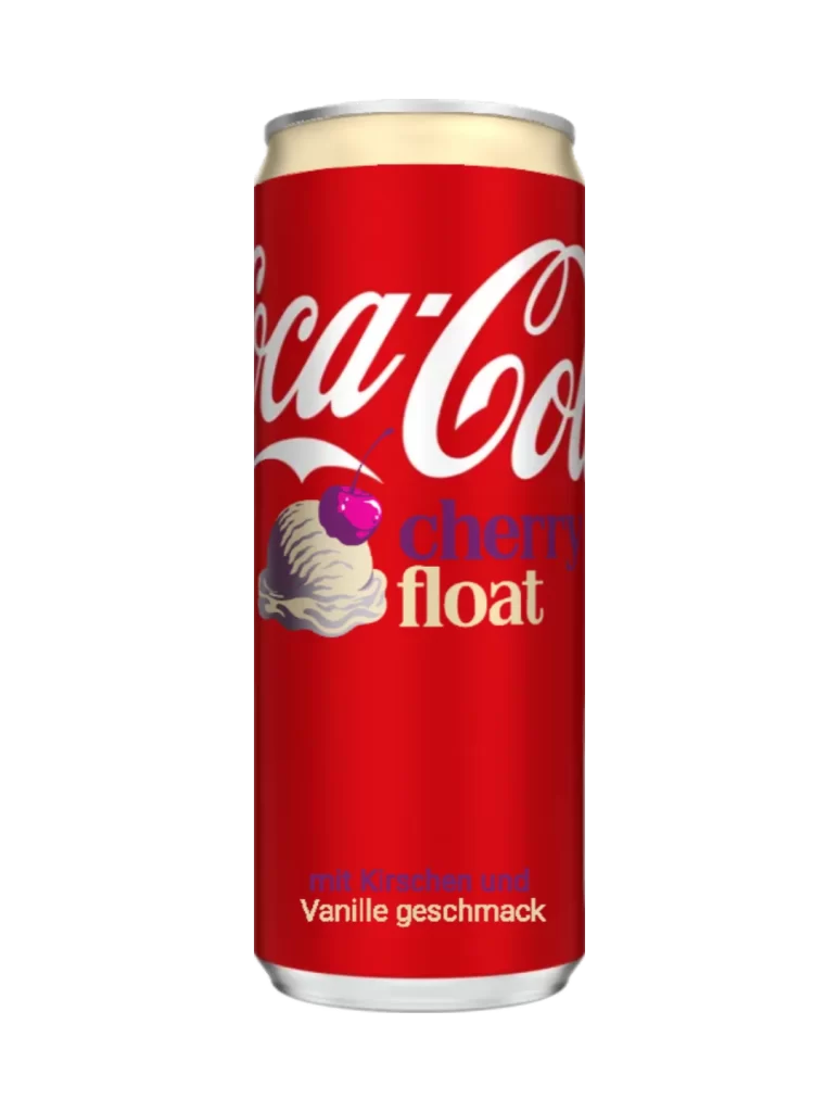 Coca-Cola Cherry Float Can Packaging 2