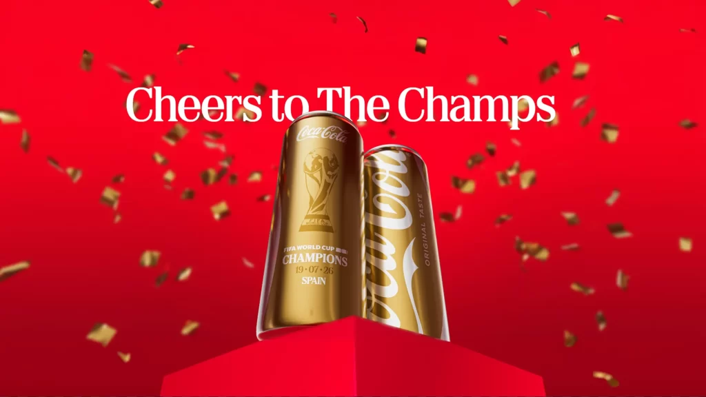 Coca-Cola FIFA World Cup Champions Can Packaging