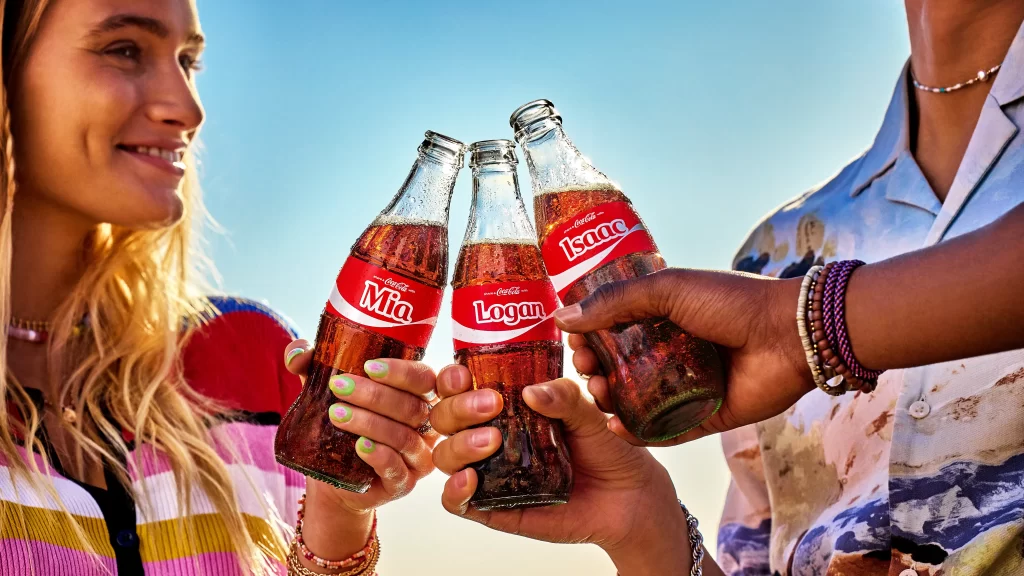 Coca-Cola Personalized Coca-Cola Bottle Packaging