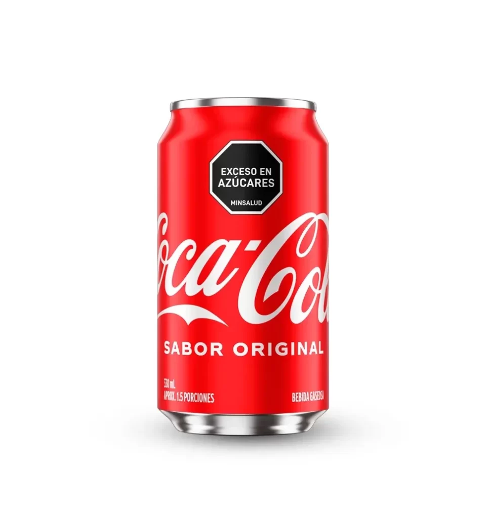 Coca-Cola Sabor Original Can Packaging