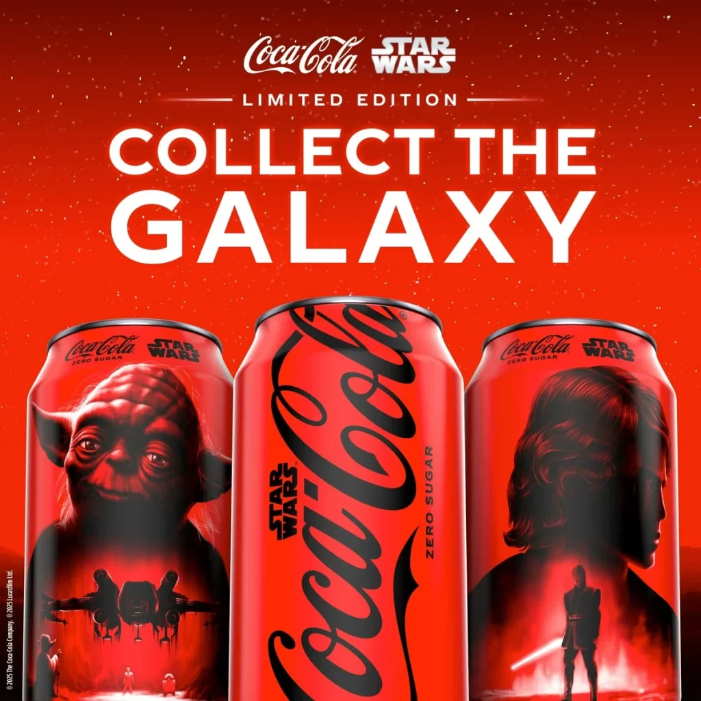 Coca-Cola Star Wars Limited Edition Can Packaging
