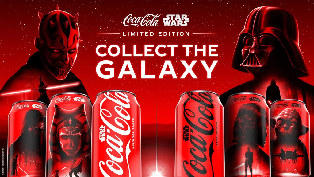 Coca-Cola Star Wars Limited Edition Can Packaging 2