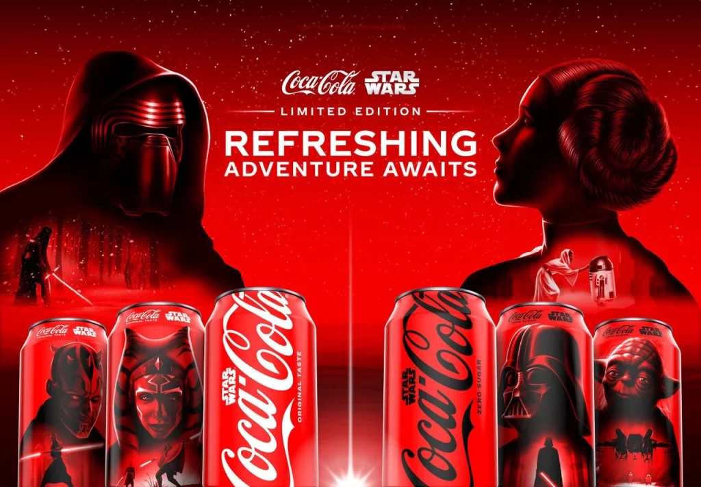 Coca-Cola Star Wars Limited Edition Can Packaging 3
