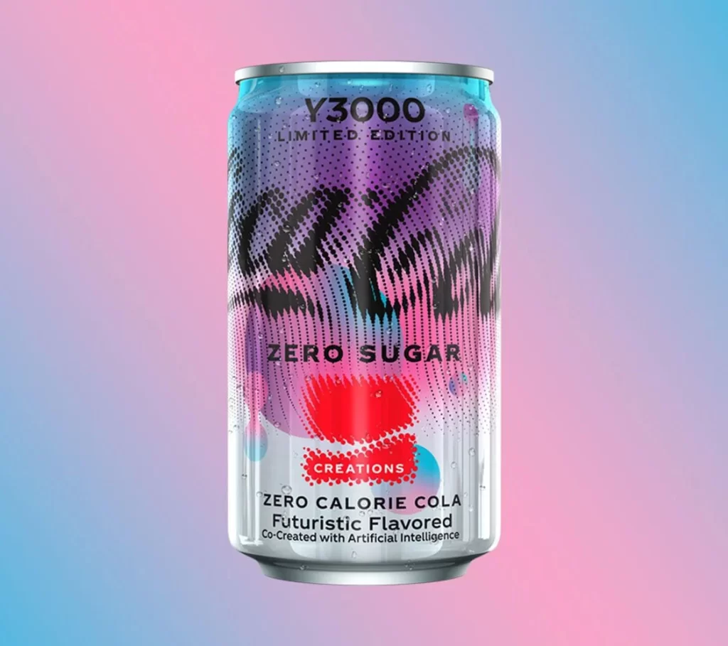 Coca-Cola Y3000 Limited Edition Calorie Can Packaging