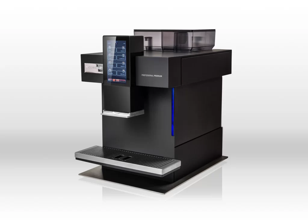 Coffee Machine Black Silver Professional