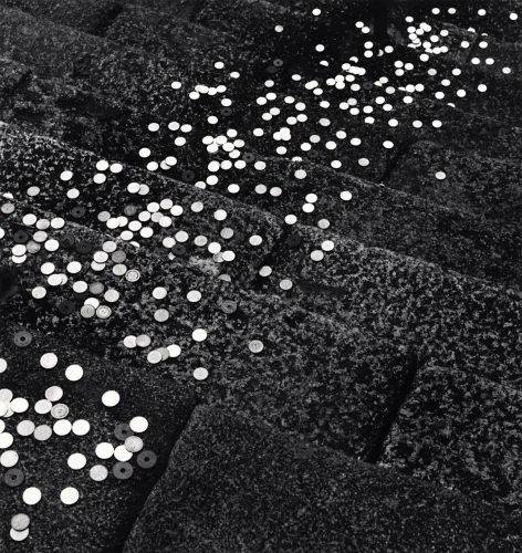 Coins Texture High Contrast Dramatic Mysterious