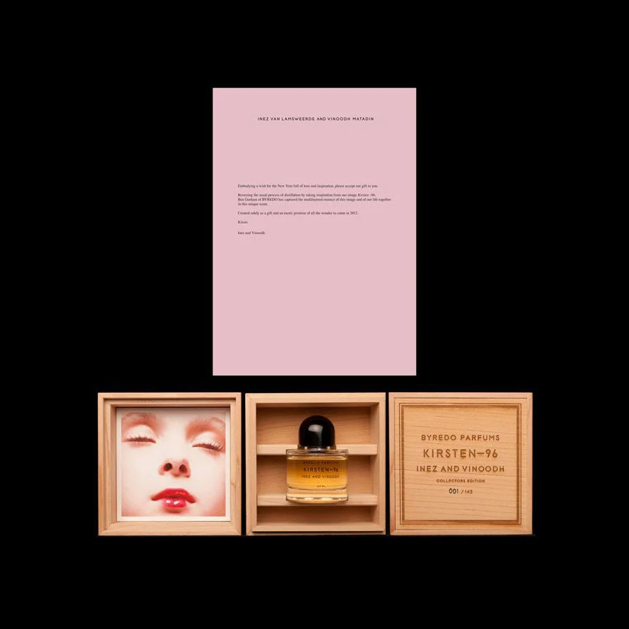 Collectors Edition Wooden Box Amber Bottle