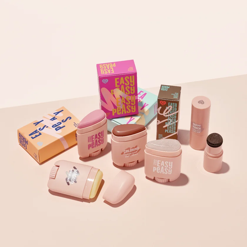 Colorful Cosmetics Tube Pink Packaging