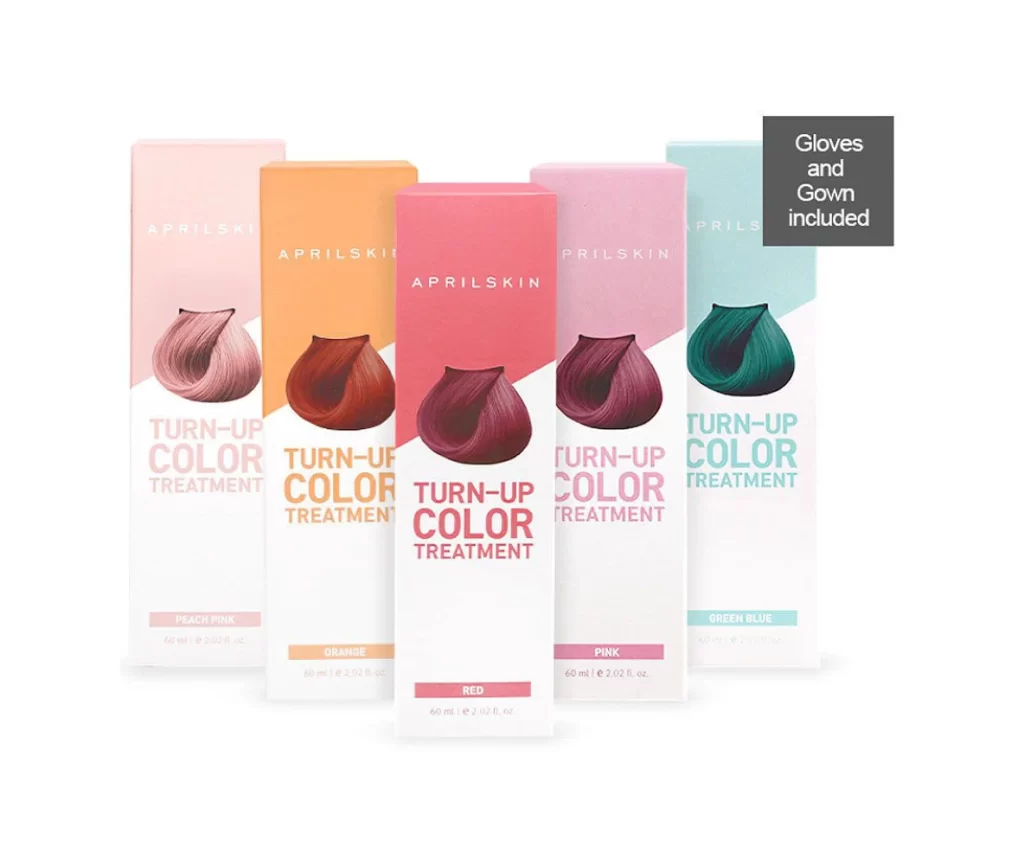 Colorful Haircare Box Vibrant Design Stylish Packaging