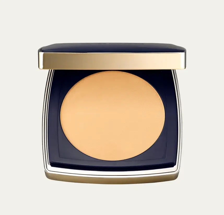 Compact Powder Beige Black Gold