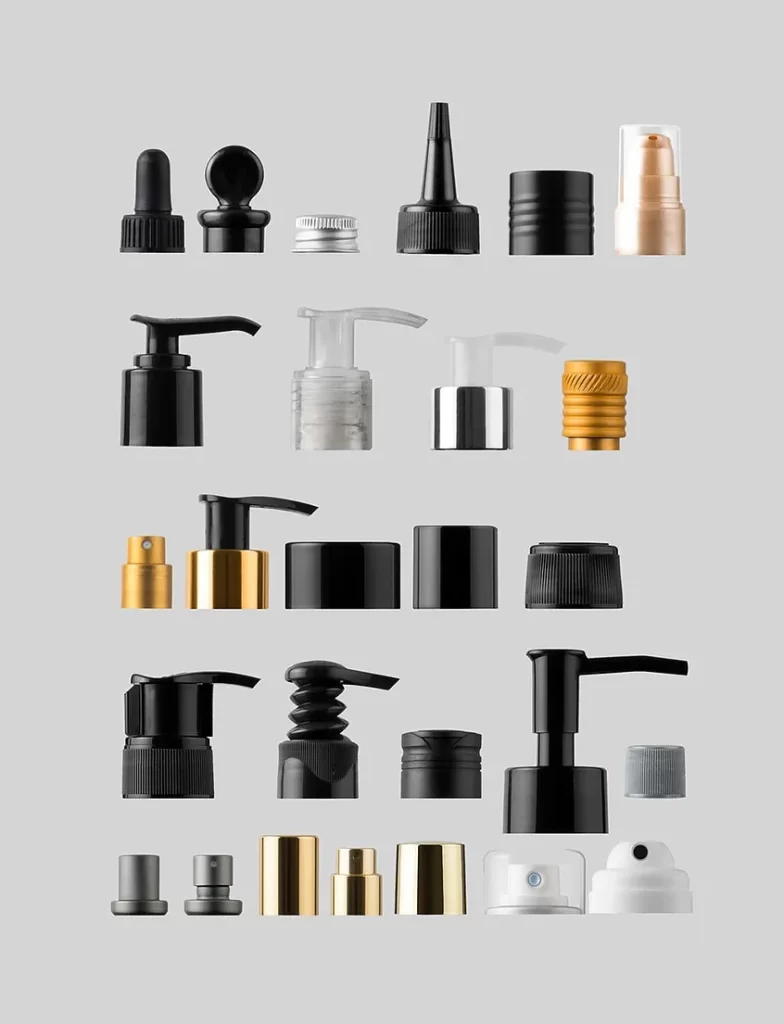 Cosmetic Black Gold Silver