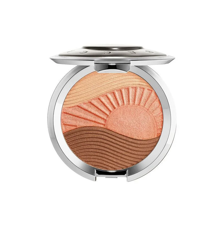 Cosmetic Compact Bronze Shimmer Sunburst Becca
