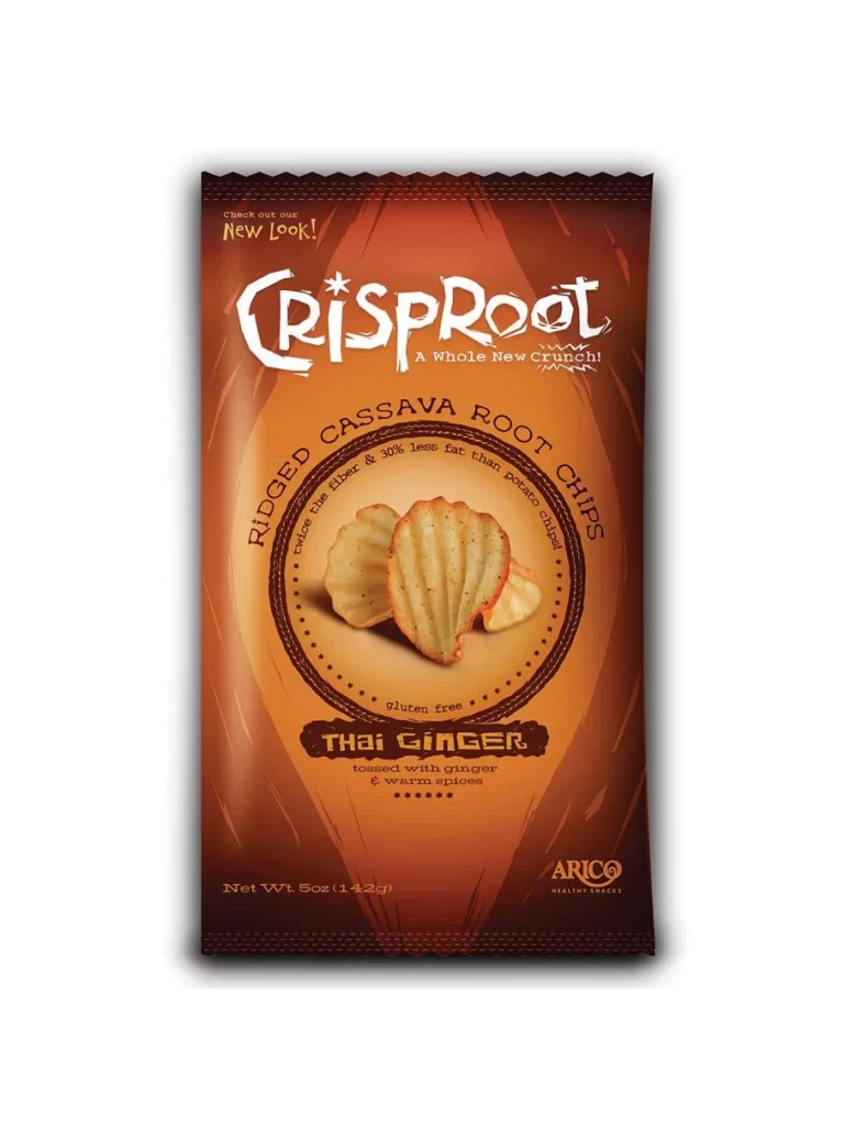 CrispRoot Root Chips Thai Ginger Orange