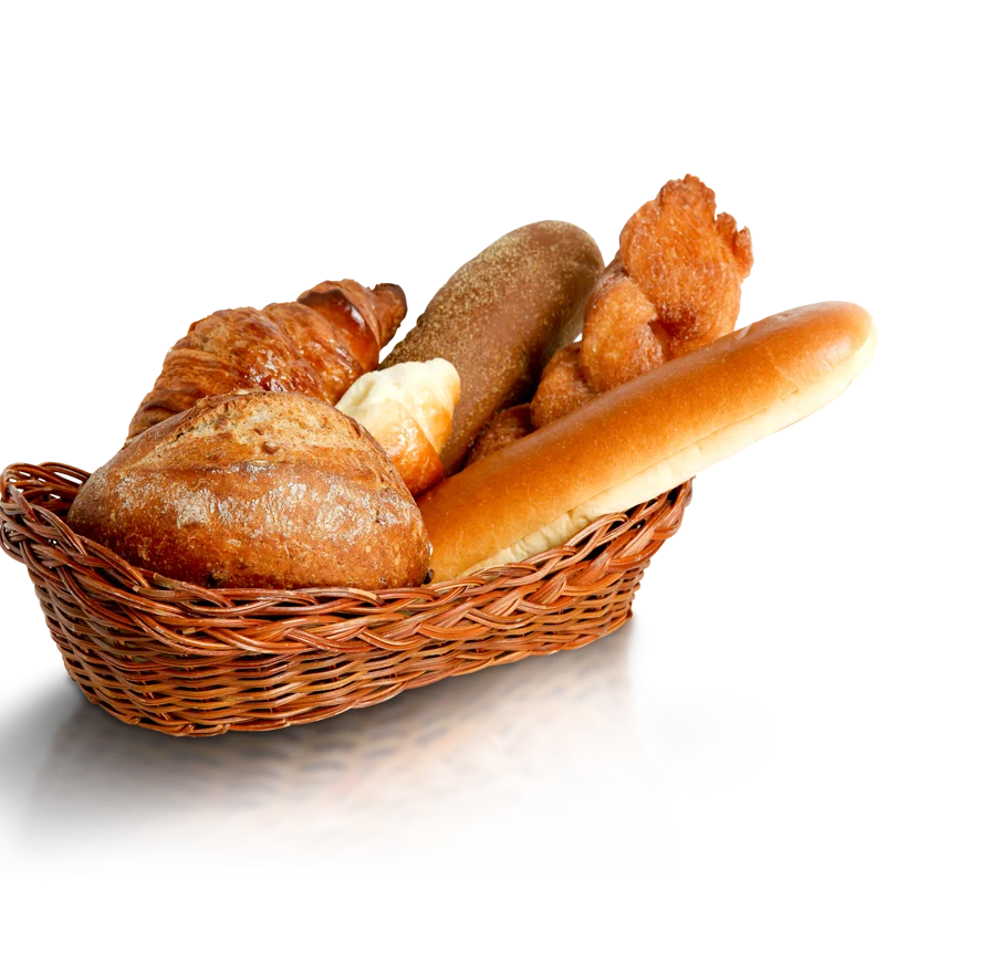 Croissant Baguette Round Bread Twisted Pastry Basket