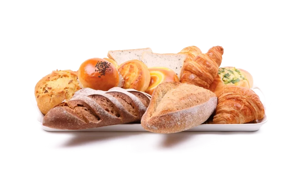 Croissant Baguette Sourdough Danish Muffin Colorful Assorted
