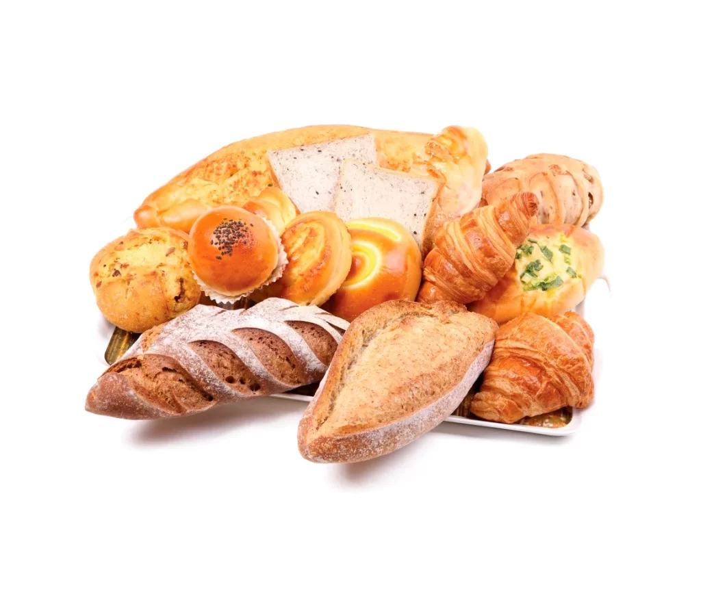 Croissant Sourdough Muffin Danish Rye Bread Colorful Assorted