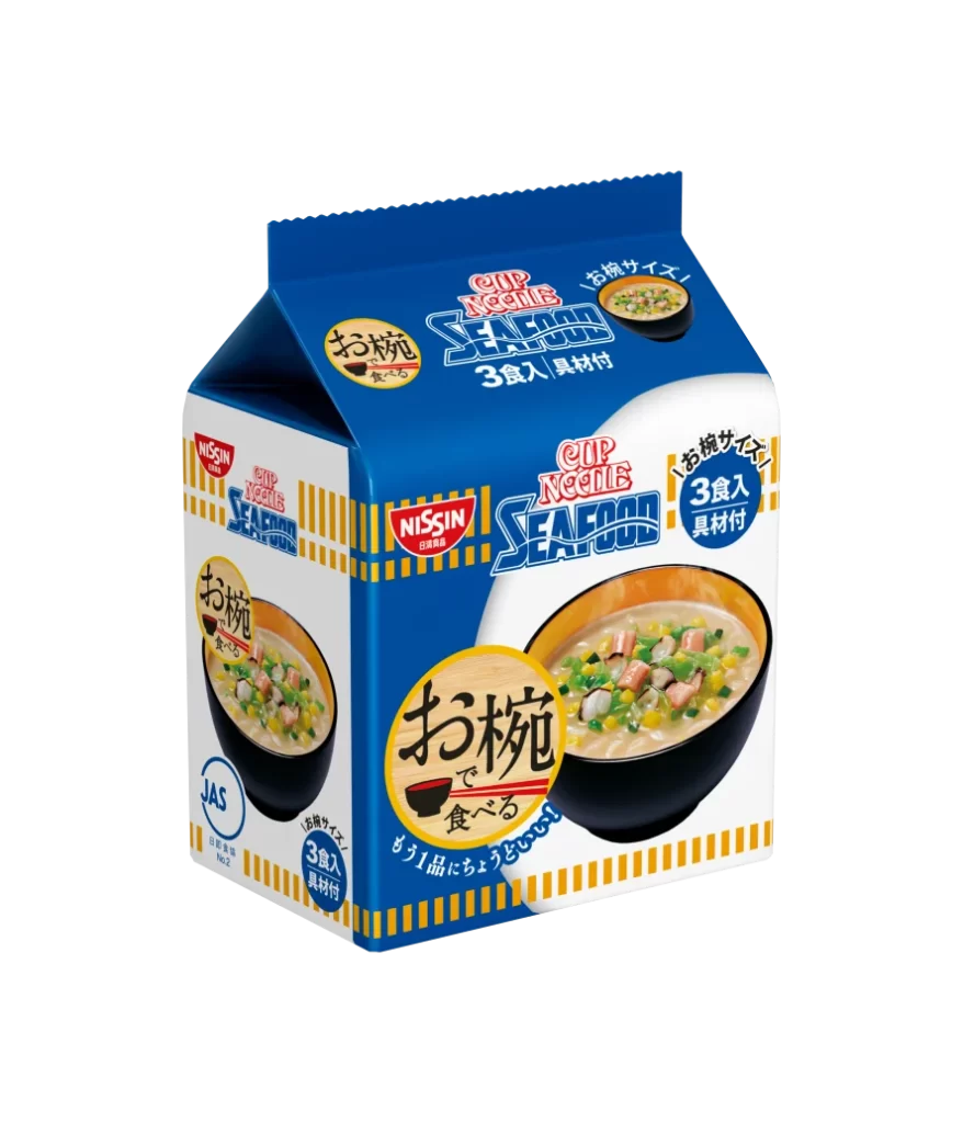 Cup Noodle Seafood Blue Pack Nissin