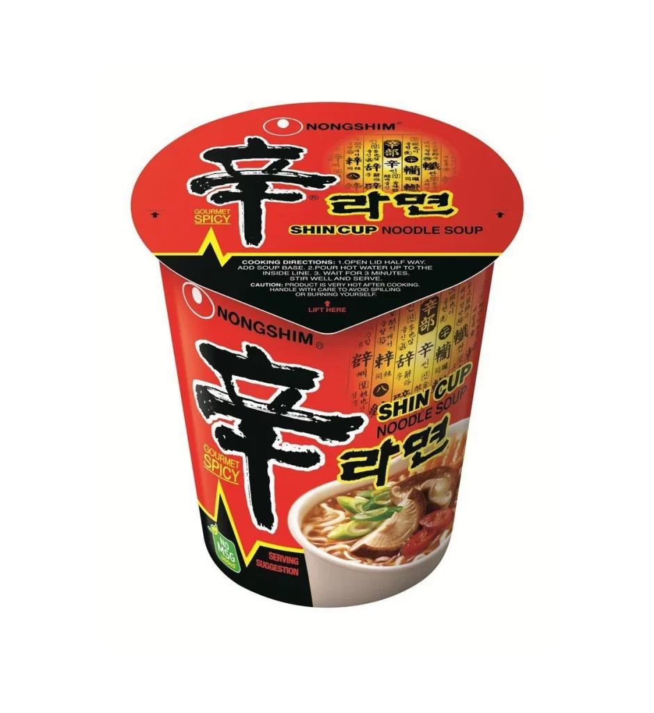 Cup Noodle Spicy Red Nongshim