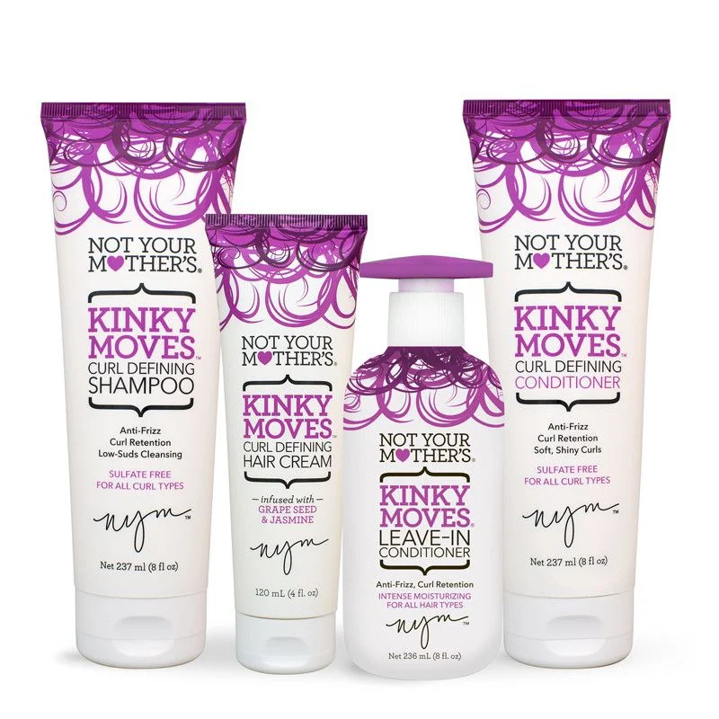 Curly Haircare Tube White Purple Curl Defining