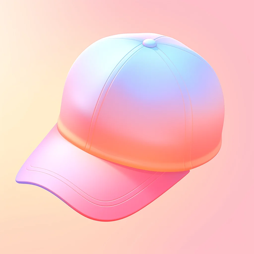 cute cartoon lovely icon 3D cap game