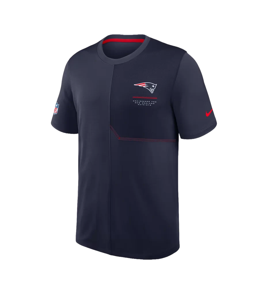Dark Blue Sportswear Red Logo Football