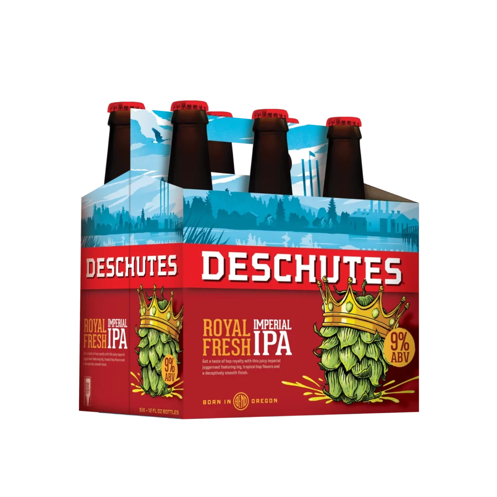 Deschutes Beer IPA Crown Hops Packaging