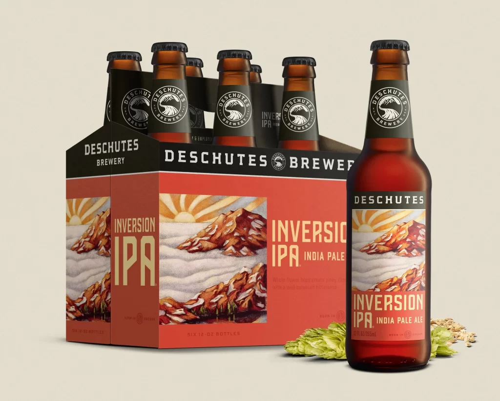 Deschutes Brewery Inversion IPA India Packaging