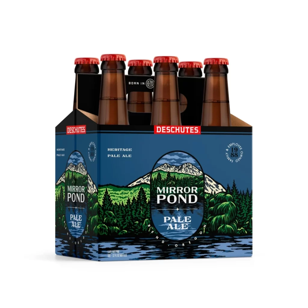 Deschutes Mirror Pond Pale Ale Packaging