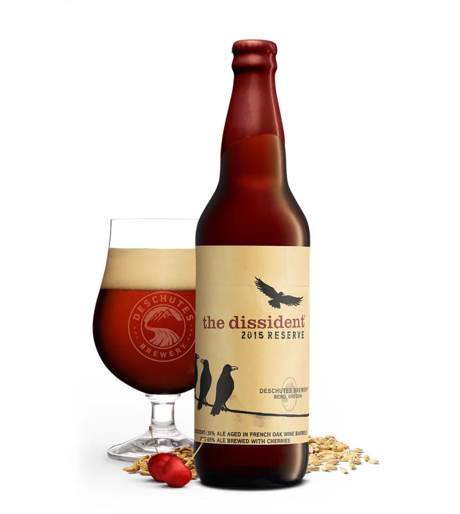 Dissident Beer Amber Red Black Natural