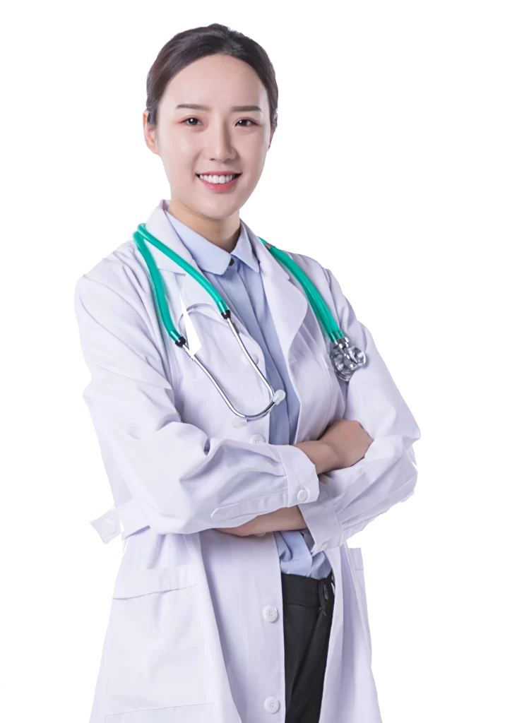 Doctor White Coat Blue Shirt Black