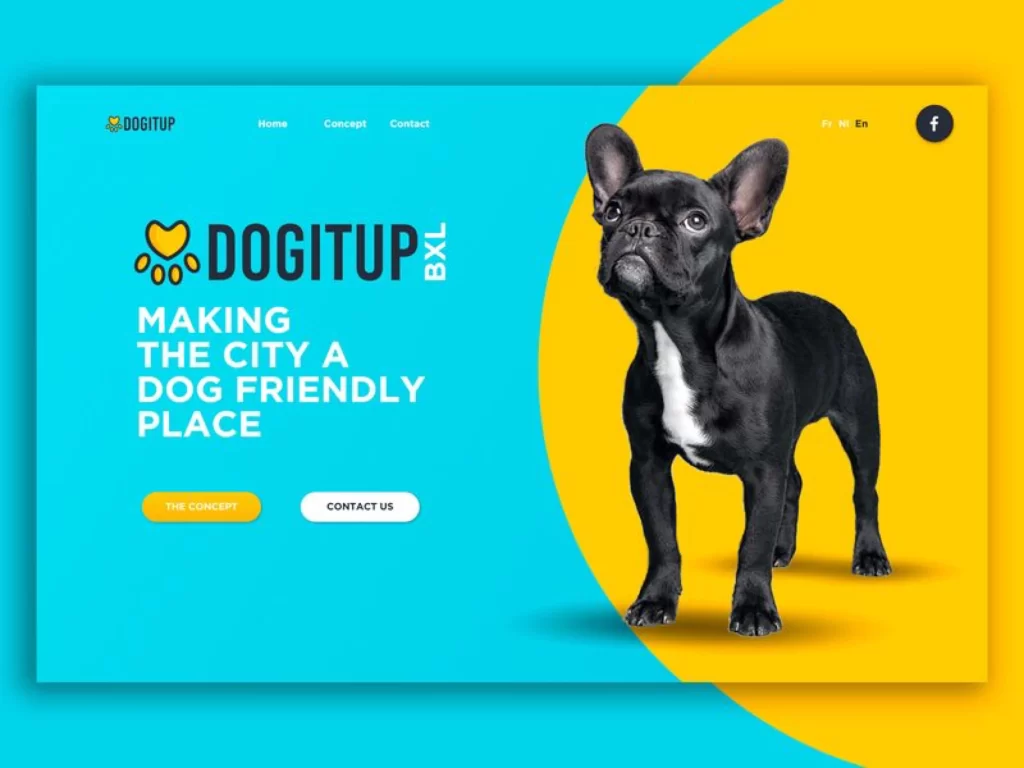 Dog City Friendly Place Logo