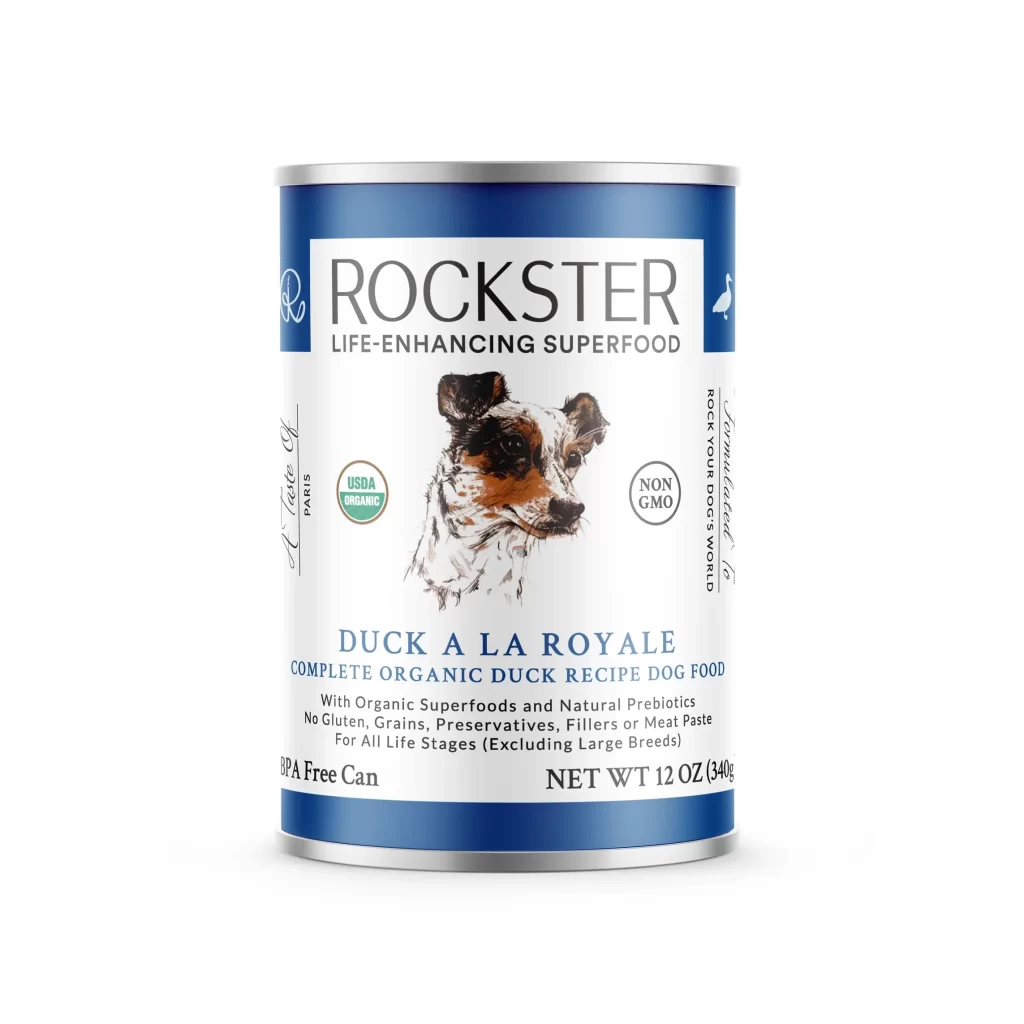 Dog Food Blue White Organic